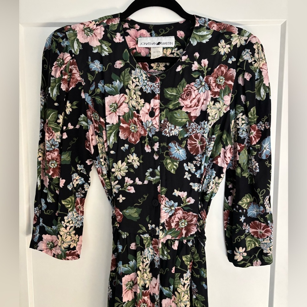 Vintage Sundress with Bishop Sleeves